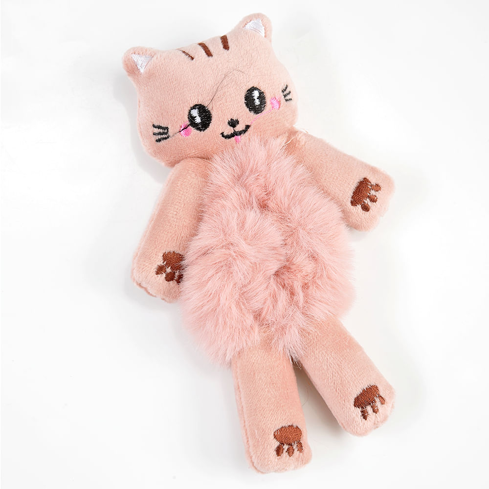 Elastic de par roz cu pisica - 1 | YEO
