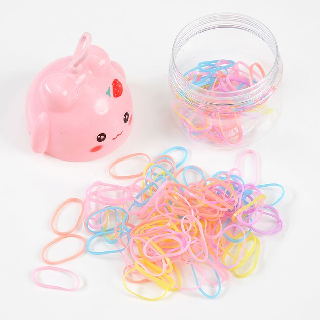 Set 100 elastice multicolore