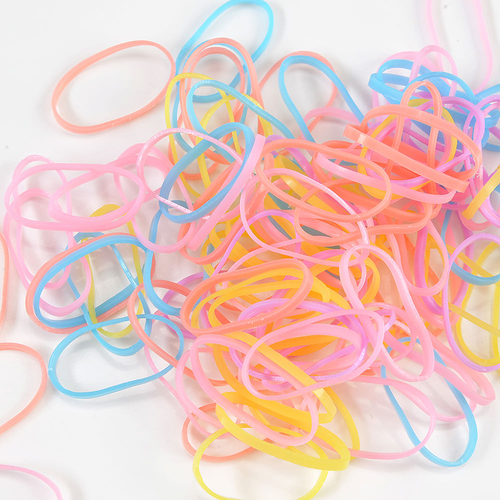 Set 100 elastice multicolore - 2 | YEO