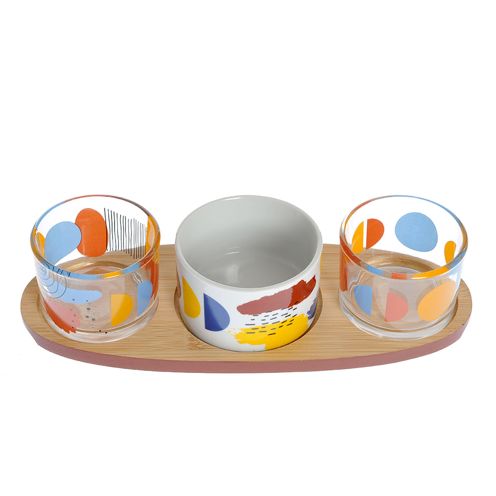 Set pentru apertitive cu 4 piese - 1 | YEO