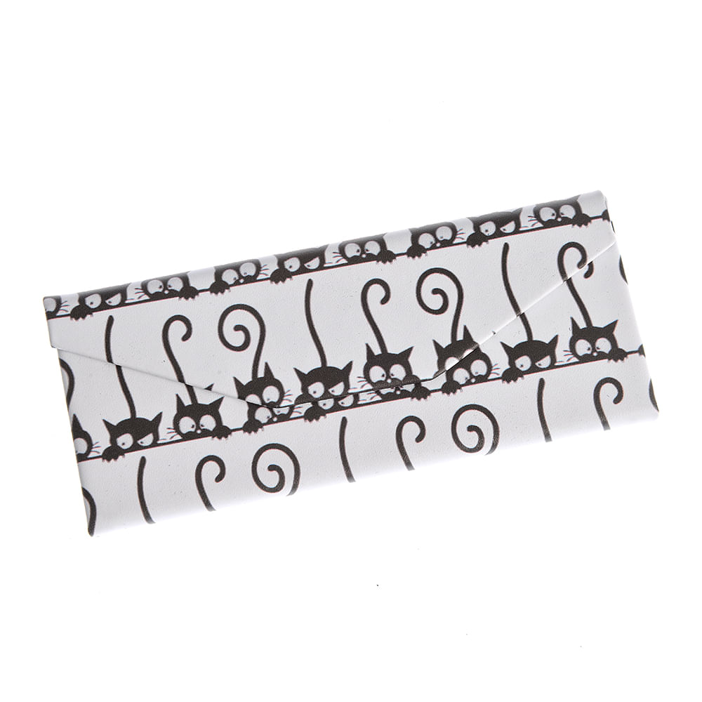 Etui alb cu pisicute - 2 | YEO