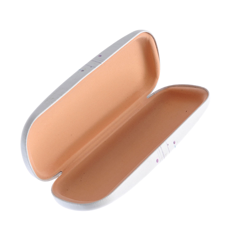 Etui ochelari alb cu fluture - 2 | YEO