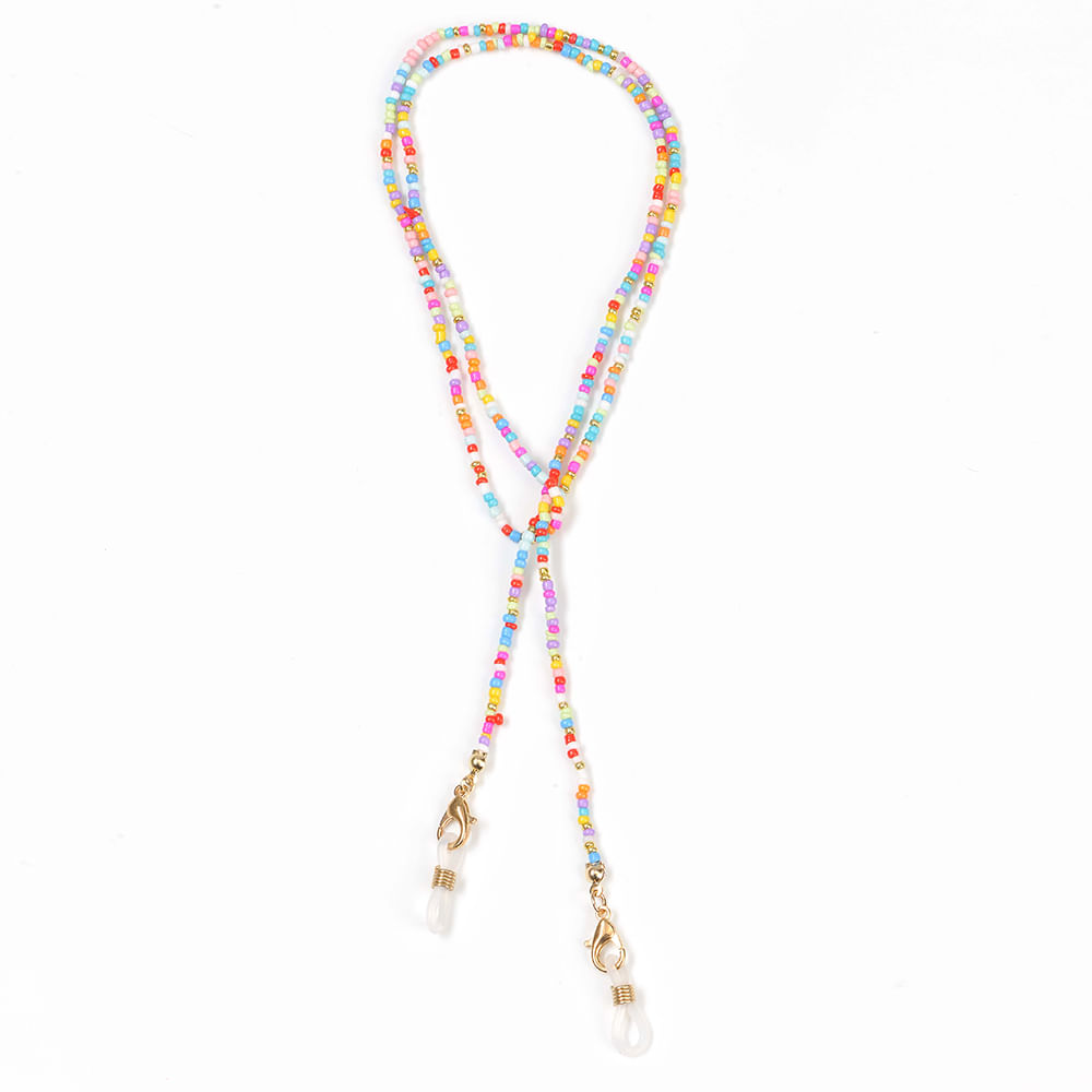 Snur ochelari cu margele multicolore