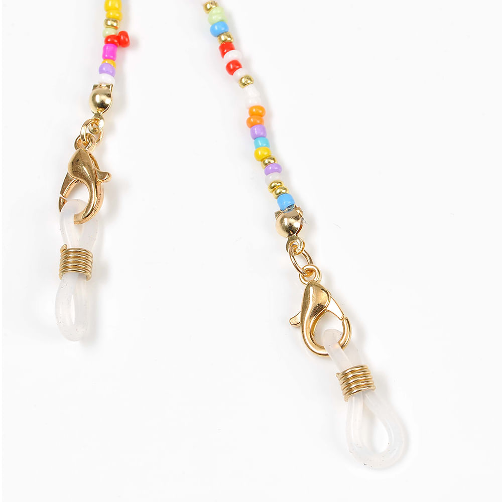 Snur ochelari cu margele multicolore - 2 | YEO
