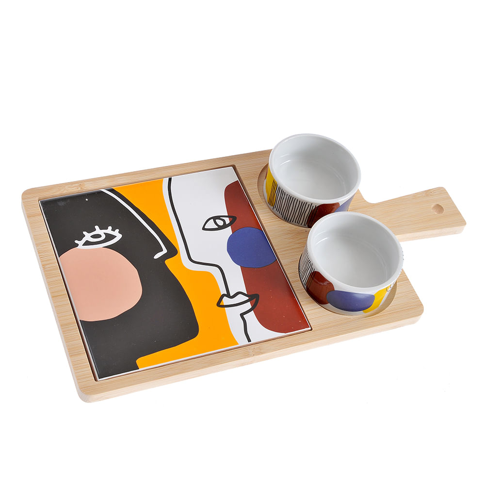 Set pentru aperitive cu 3 piese - 1 | YEO