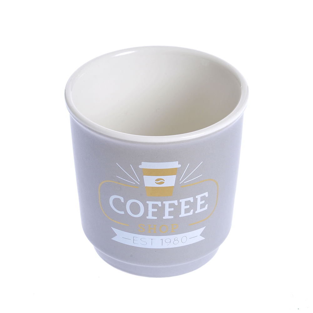 Cana gri pentru cafea 90 ml - 1 | YEO