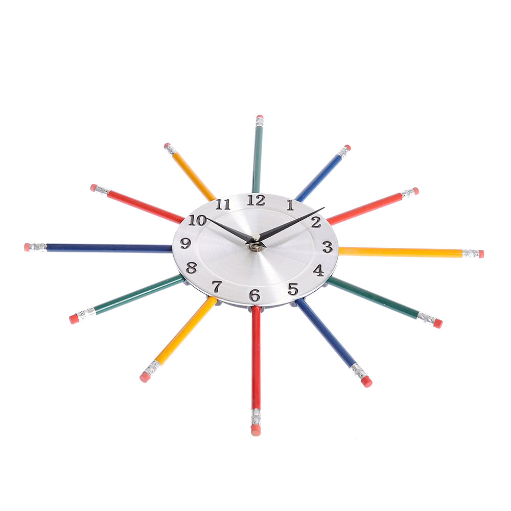 Ceas decorativ cu creioane - 1 | YEO