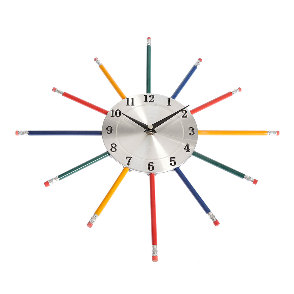 Ceas decorativ cu creioane - 2 | YEO