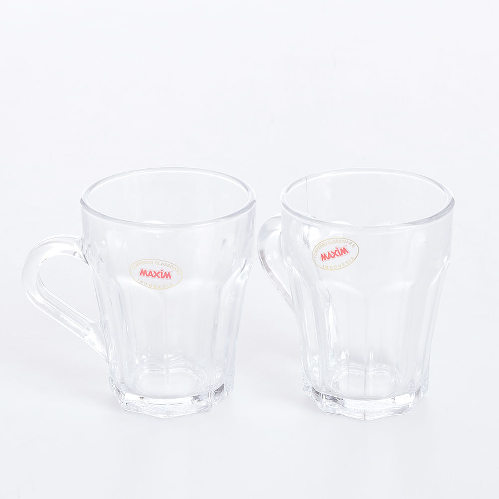 Set 2 cani din sticla 270 ml - 2 | YEO