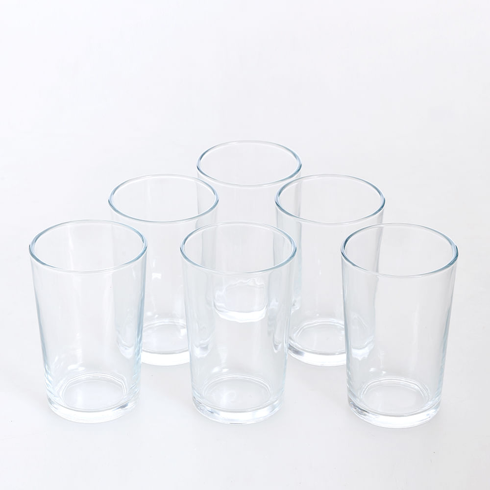 Set 6 pahare din sticla 215 ml - 3 | YEO
