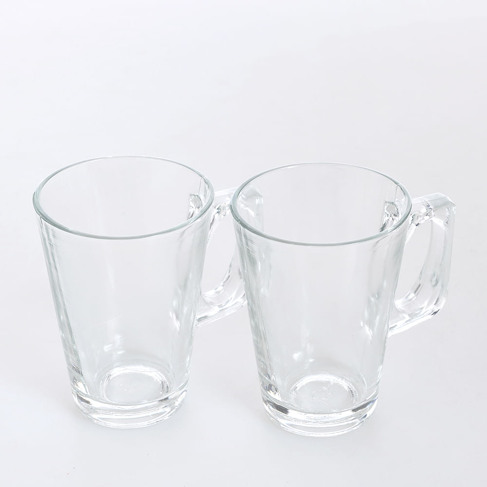 Set 2 cani din sticla 250 ml - 1 | YEO