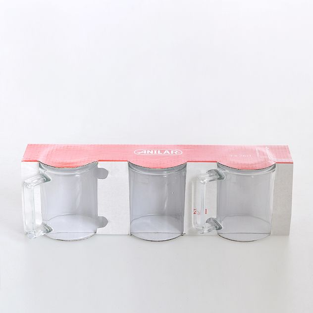 Set 3 cani 260 ml
