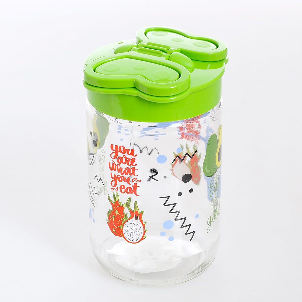Borcan cu capac verde 660 ml - 3 | YEO