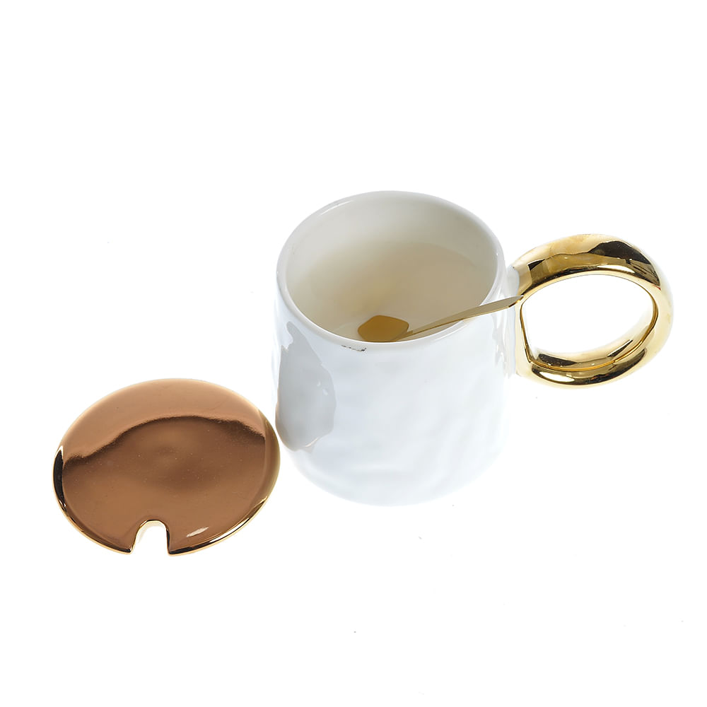 Cana alba cu lingurita 380 ml - 3 | YEO