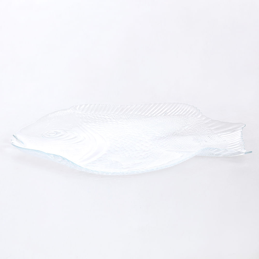 Platou din sticla in forma de peste - 2 | YEO