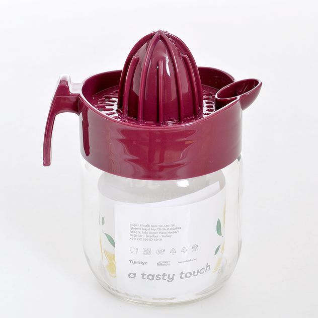 Storcator pentru fructe visiniu 425 ml