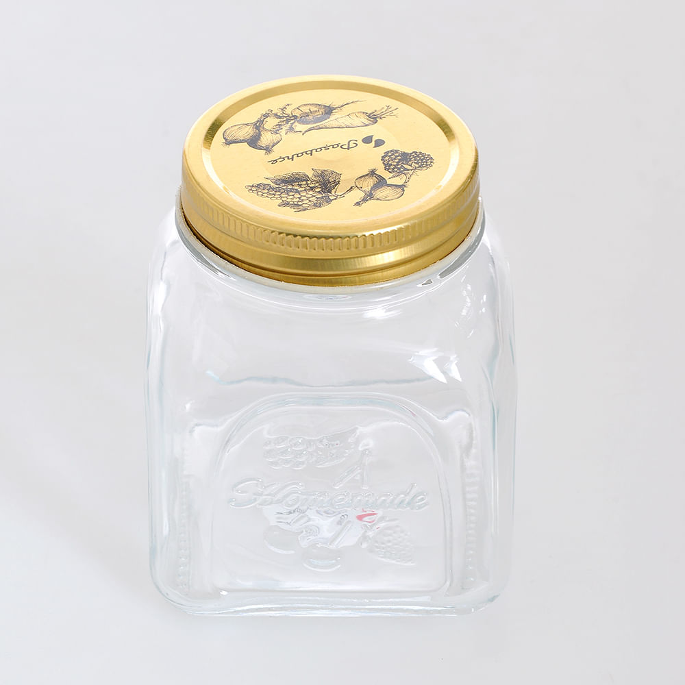 Borcan din sticla 500 ml - 3 | YEO