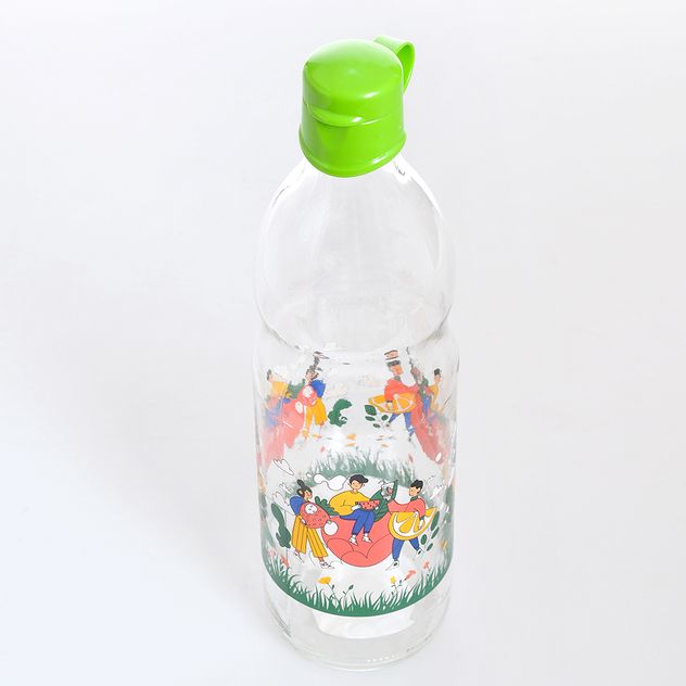 Sticla cu capac verde 1 l