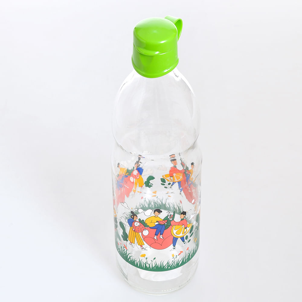 Sticla cu capac verde 1 l