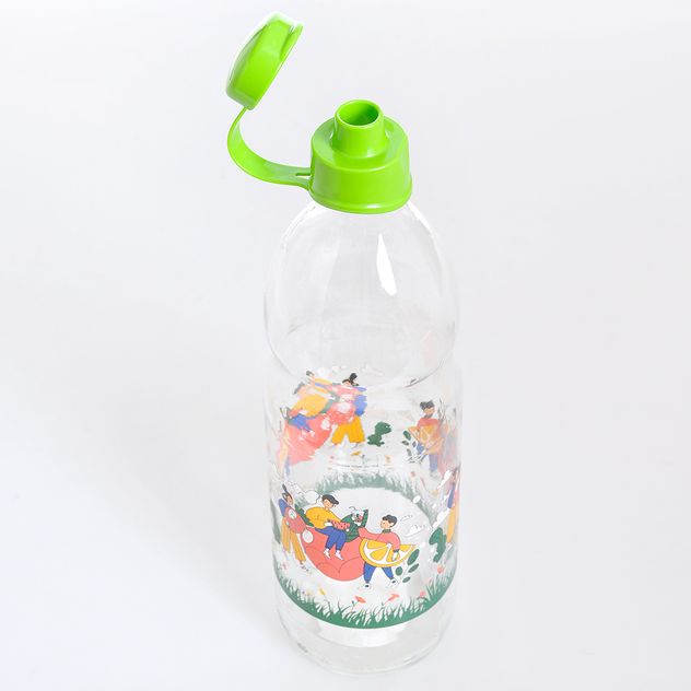 Sticla cu capac verde 1 l