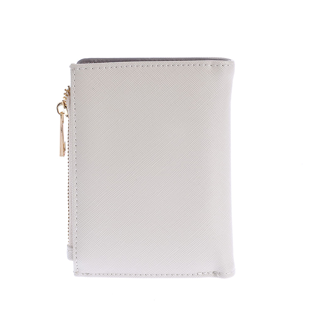 Portofel bej cu model animal print - 3 | YEO