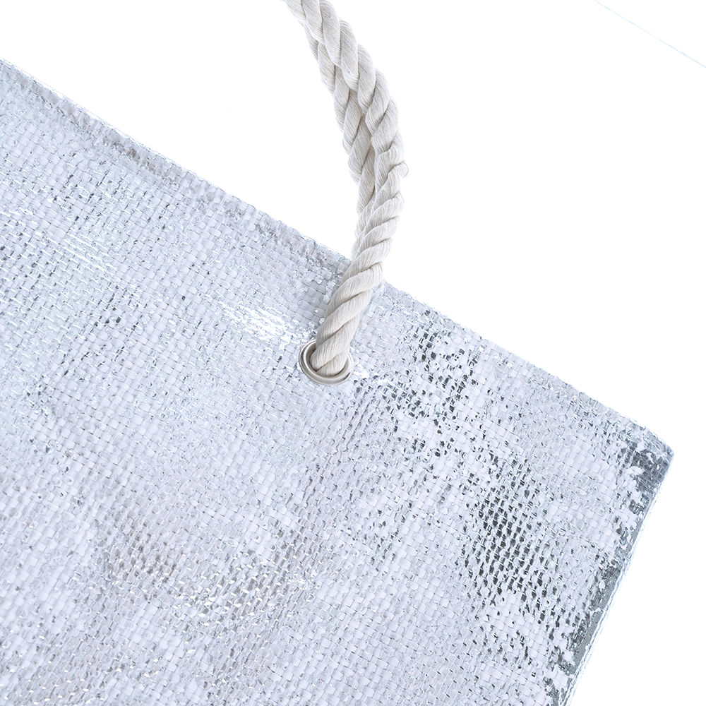 Geanta de plaja cu model animal print - 1 | YEO