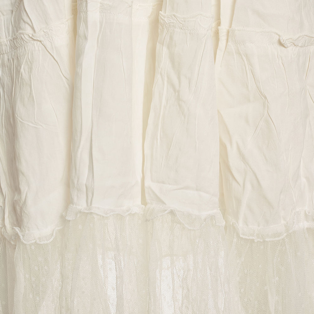 Rochie alba din bumbac - 1 | YEO