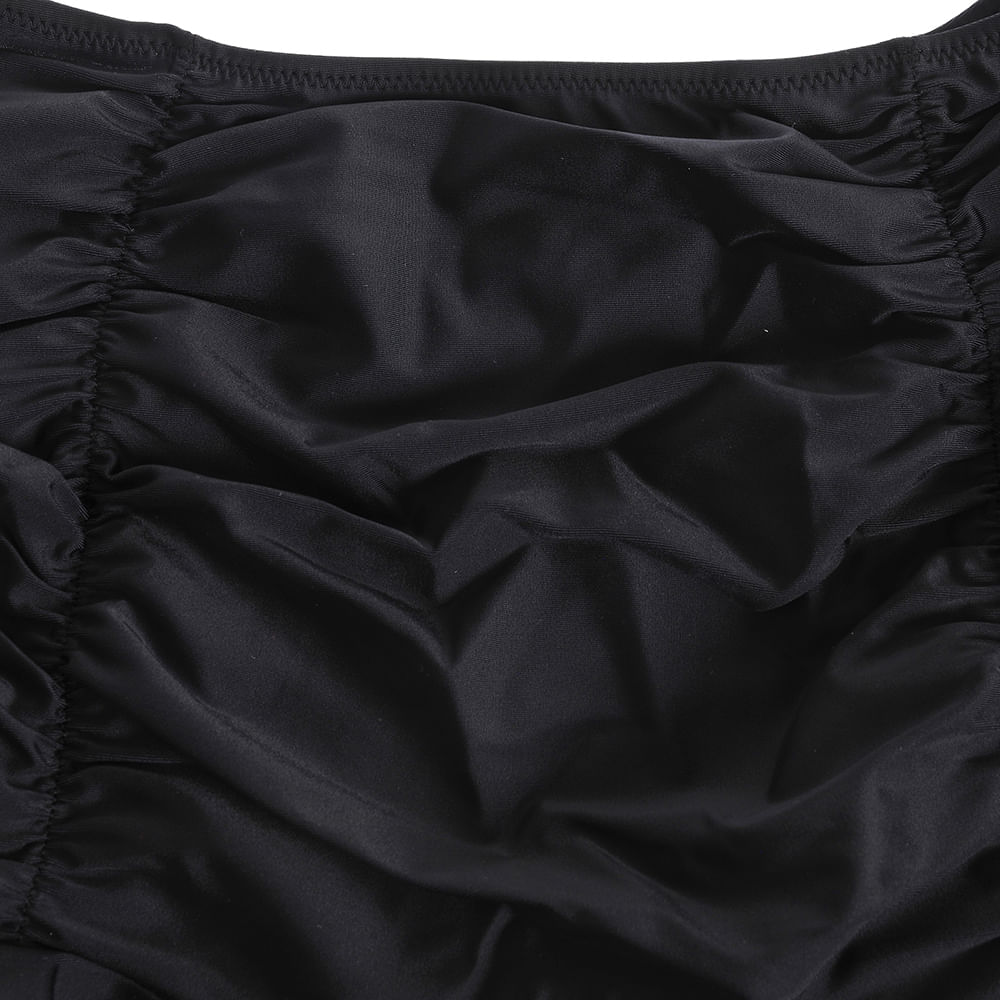 Fusta mini neagra - 1 | YEO