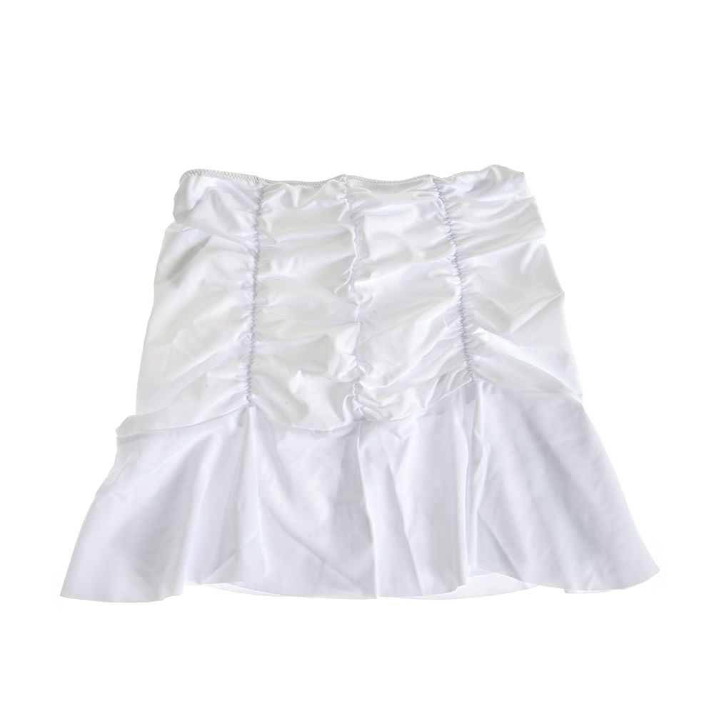 Fusta mini alba