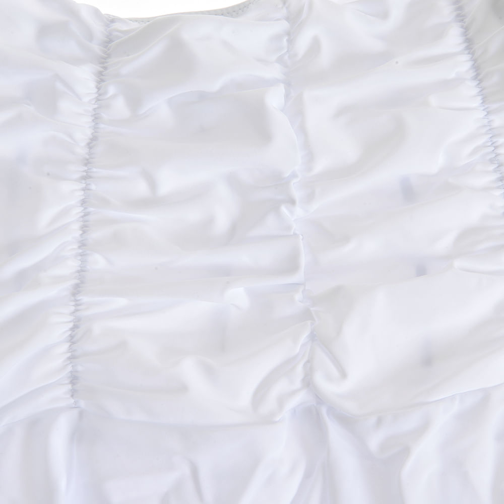Fusta mini alba - 1 | YEO