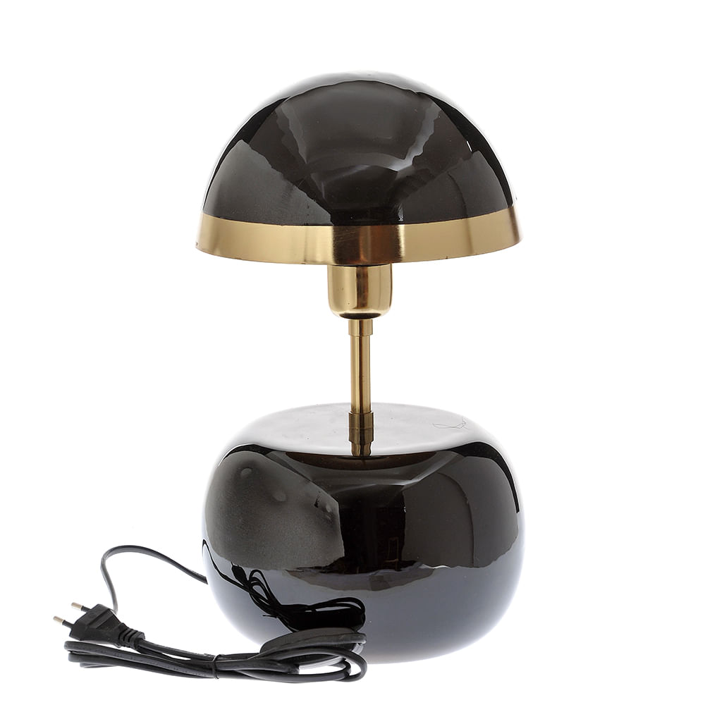 Lampa metalica neagra 33 cm - 1 | YEO