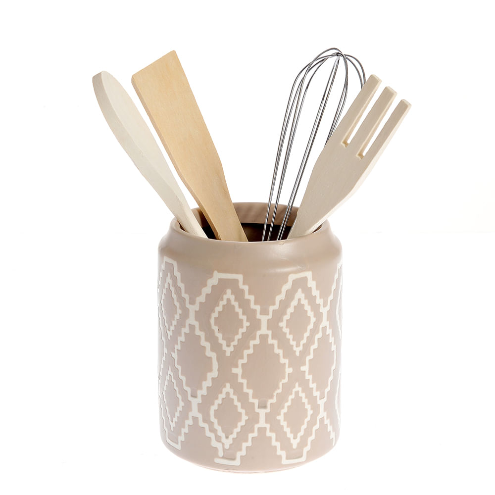 Set suport maro cu 4 ustensile bucatarie - 3 | YEO