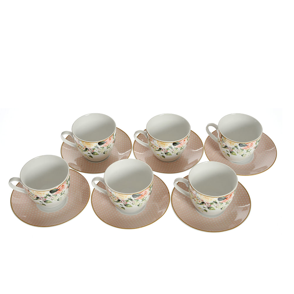Set 6 cesti cu farfurii 200 ml - 3 | YEO