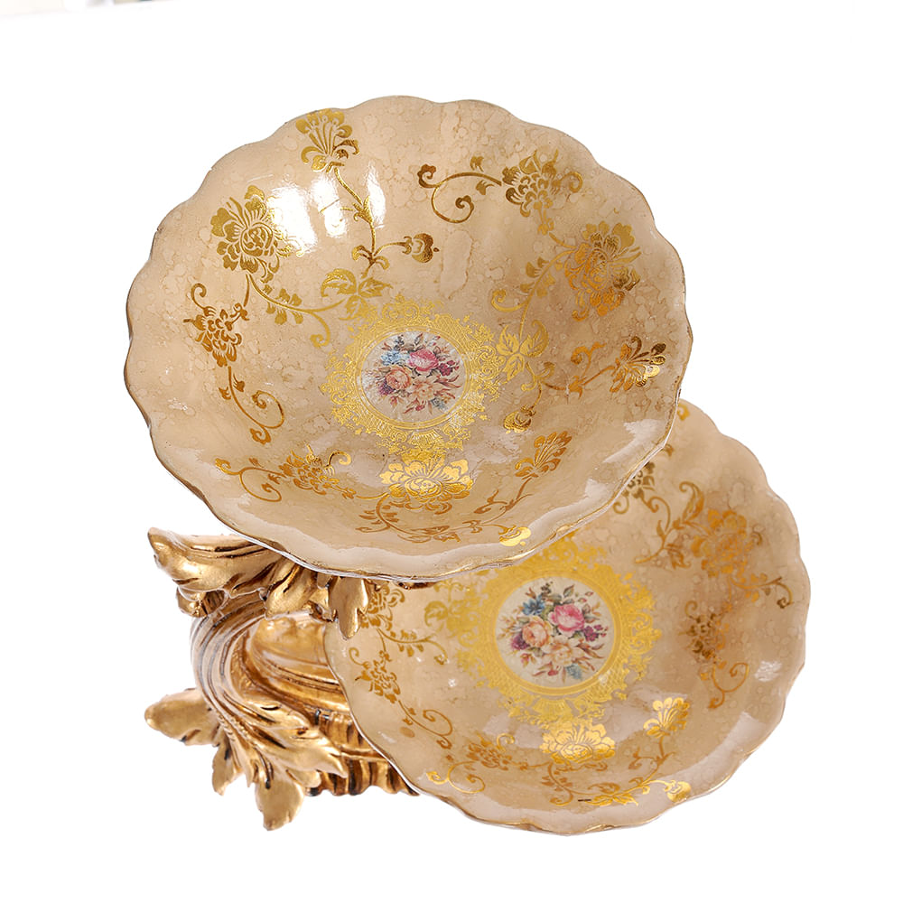 Tava decorativa cu flori 36 cm - 1 | YEO