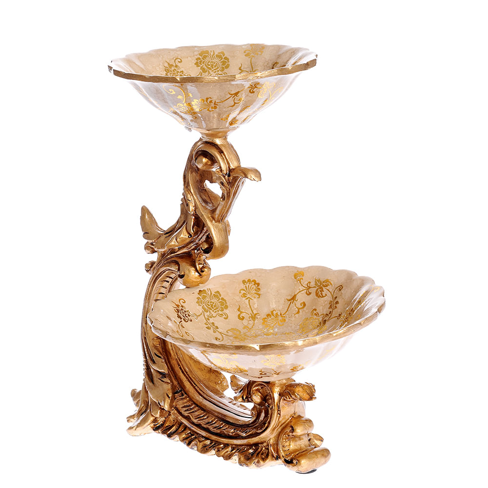Tava decorativa cu flori 36 cm - 2 | YEO