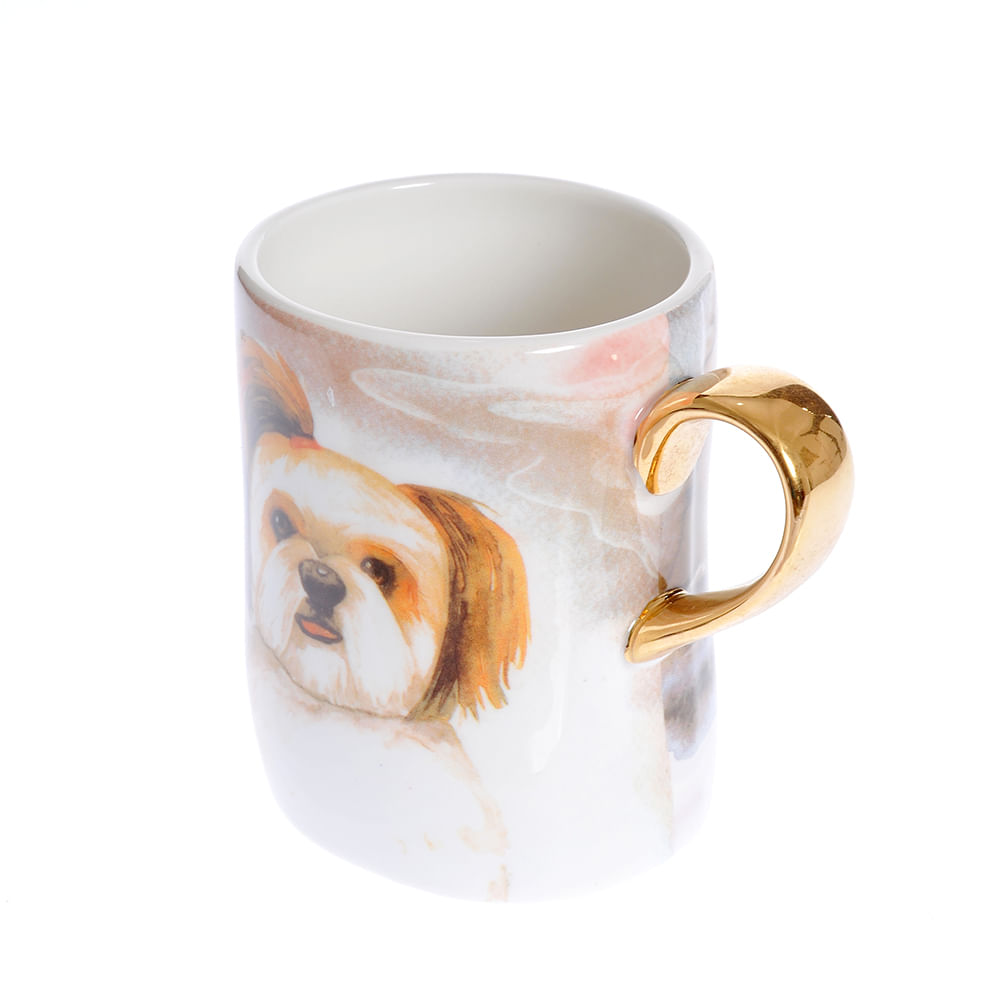 Cana imprimeu catel 450 ml - 2 | YEO