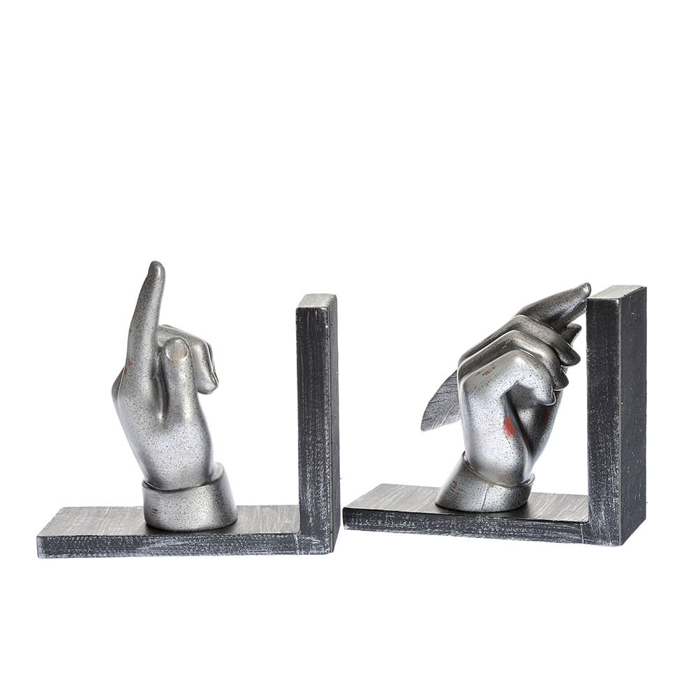 Suport gri pentru carti forma mana 18 cm - 2 | YEO