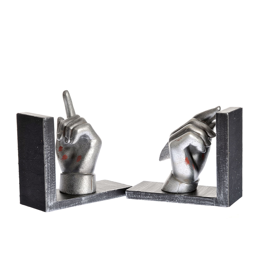 Suport gri pentru carti forma mana 18 cm - 3 | YEO