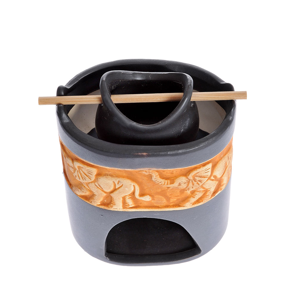 Suport aromaterapie cu model elefant 12.5 cm - 2 | YEO