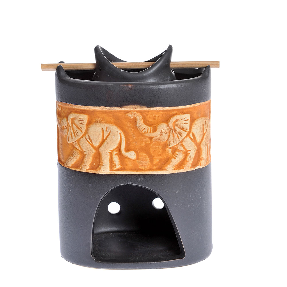Suport aromaterapie cu model elefant 12.5 cm - 4 | YEO