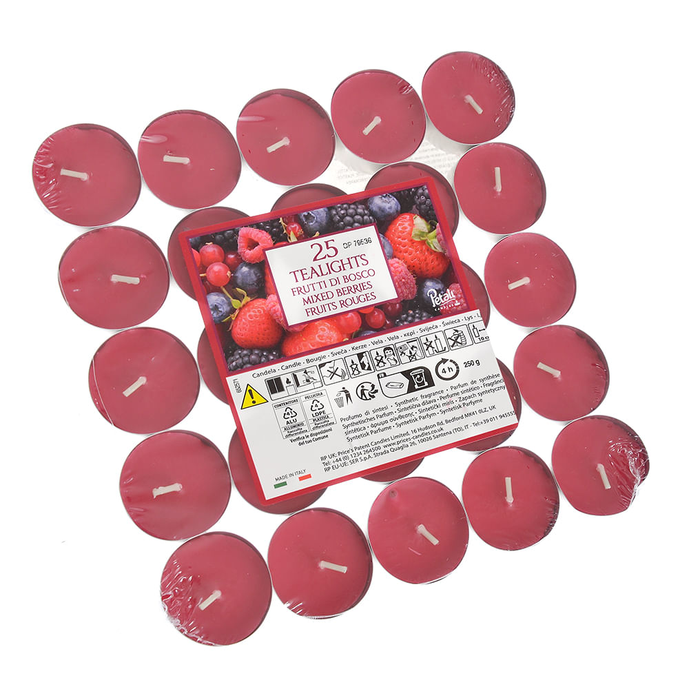 Set 25 lumanari parfumate cu Fructe de padure - 2 | YEO