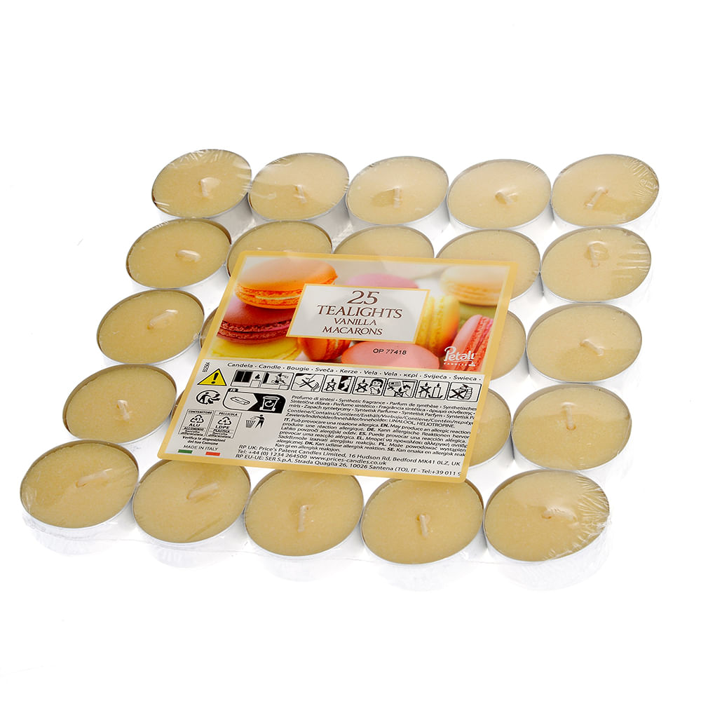 Set 25 lumanari parfumate cu vanilie si macarons - 2 | YEO