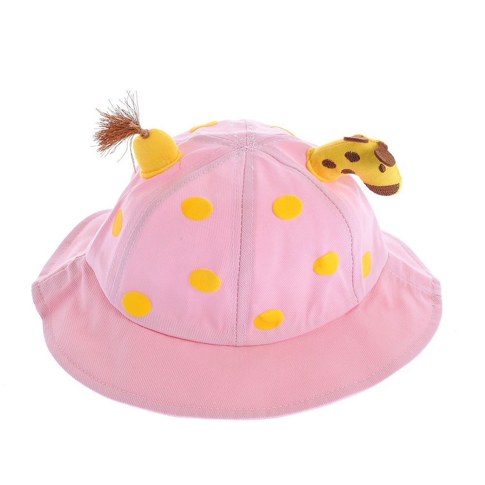 Palarie roz cu buline - 2 | YEO