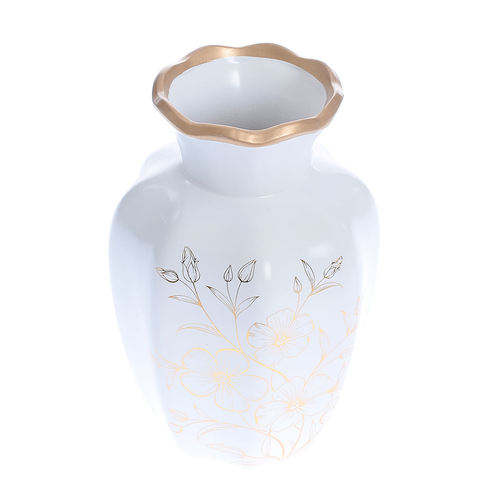 Vaza din ceramica cu flori 17 cm - 1 | YEO