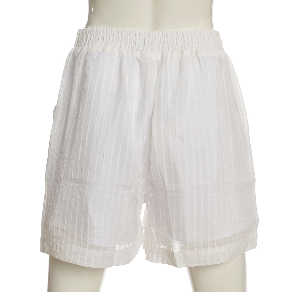 Pantaloni scurti albi - 2 | YEO
