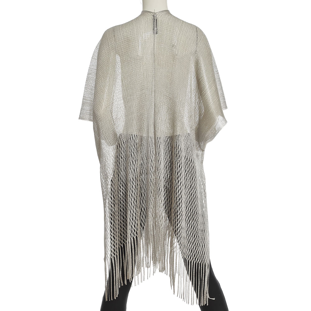 Poncho argintiu - 2 | YEO