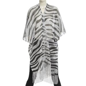 Poncho cu model animal print