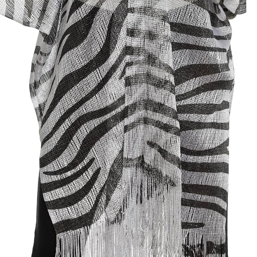 Poncho cu model animal print - 1 | YEO