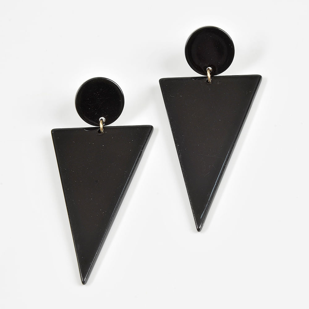 Cercei triunghiuri negre - 1 | YEO