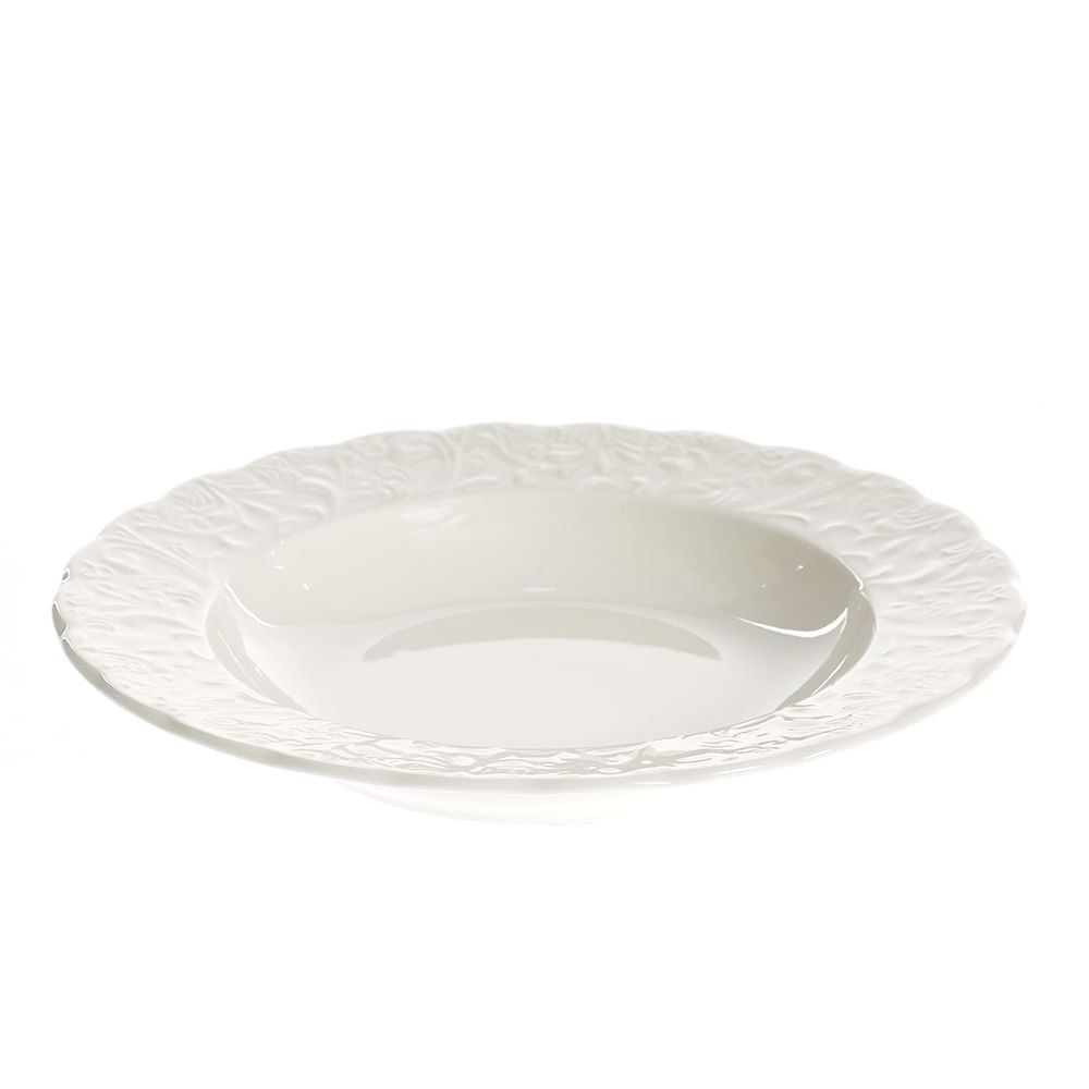 Farfurie adanca din portelan 21 cm - 1 | YEO
